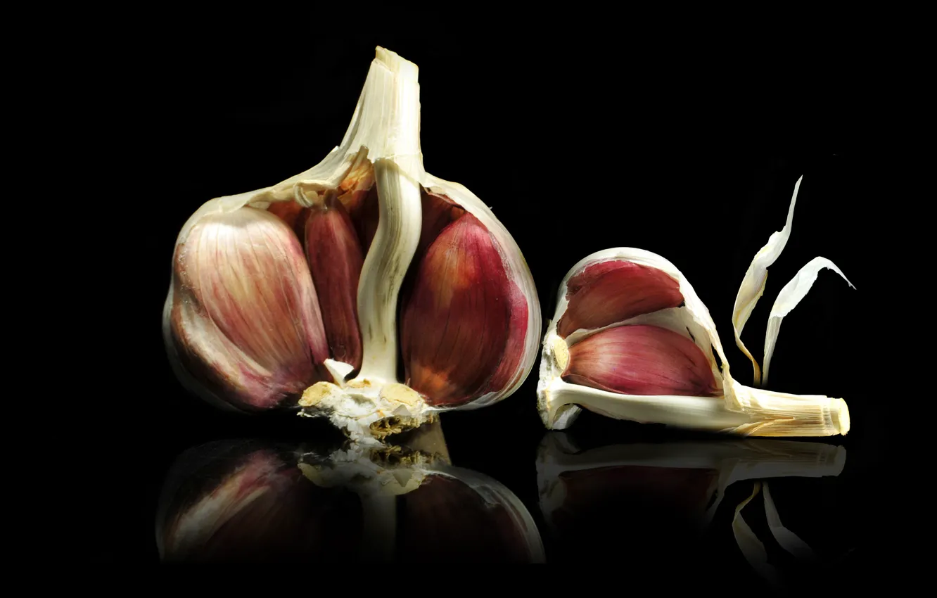 Photo wallpaper spice, garlic, cocking