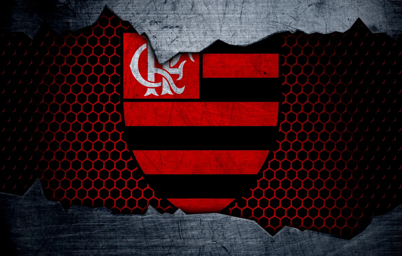 Photo wallpaper wallpaper, sport, logo, football, Flamengo