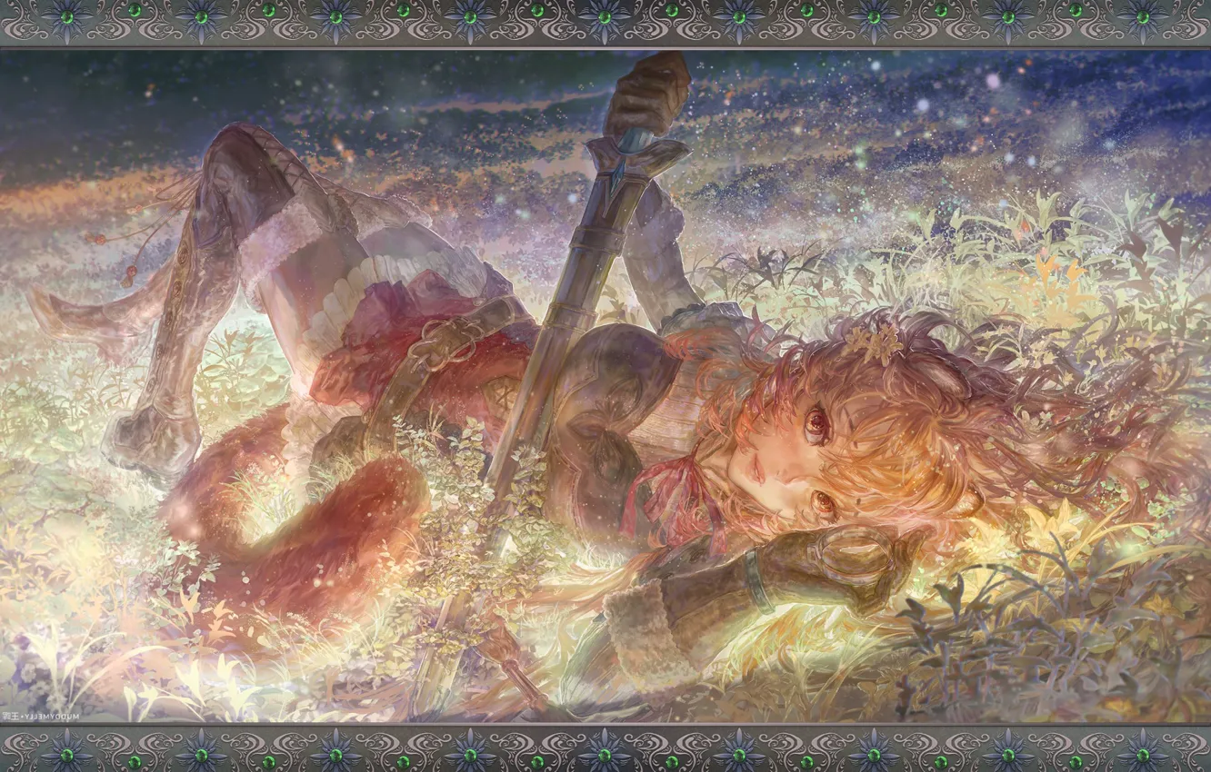 Photo wallpaper fantasy, art, (王晖) Melissa Hui Wang, Raphtalia!