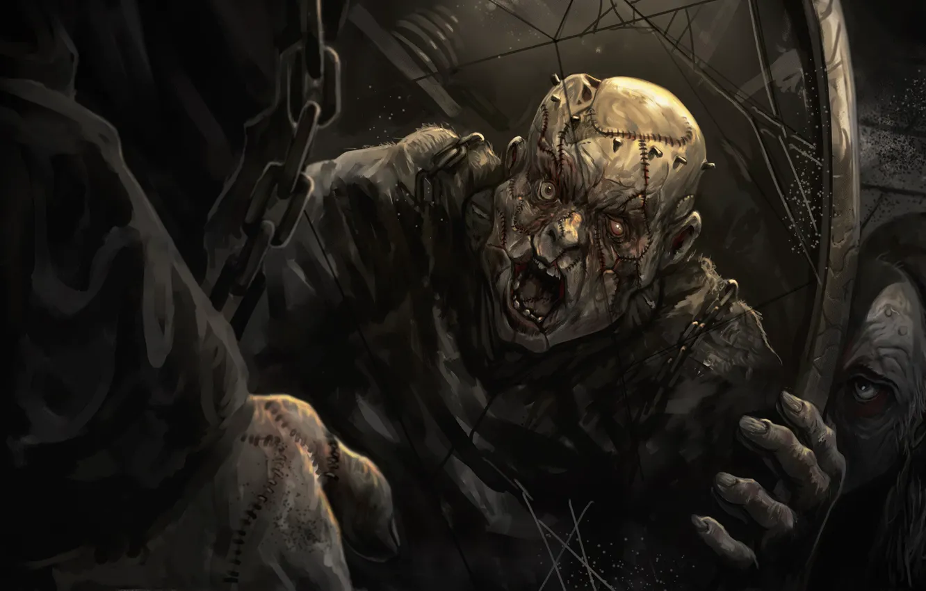 Photo wallpaper horror, undead, Monst