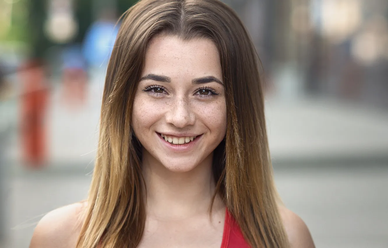 Photo wallpaper smile, look, Sergey Zhirnov