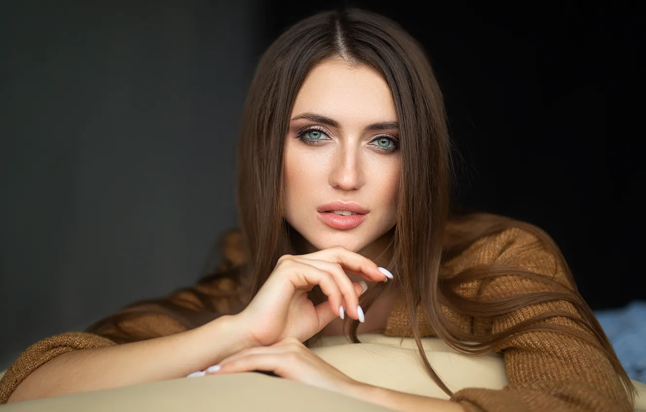 Photo wallpaper look, long hair, Dmitry Sn, Dmitry Shulgin, Dmitry Shulgin, Anastasia Chernyaeva