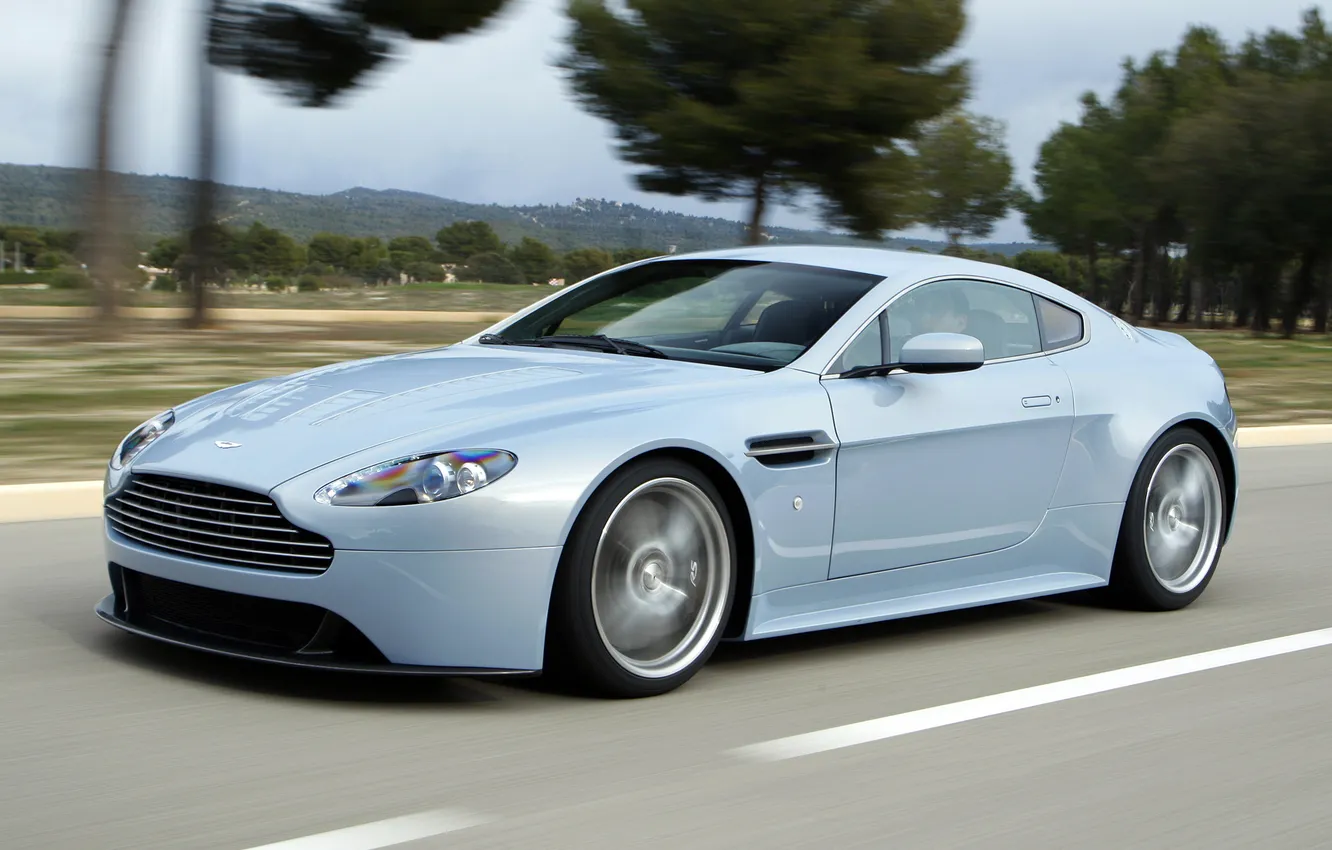Photo wallpaper car, Concept, Aston Martin, Vantage, road, V12, speed, Supercar