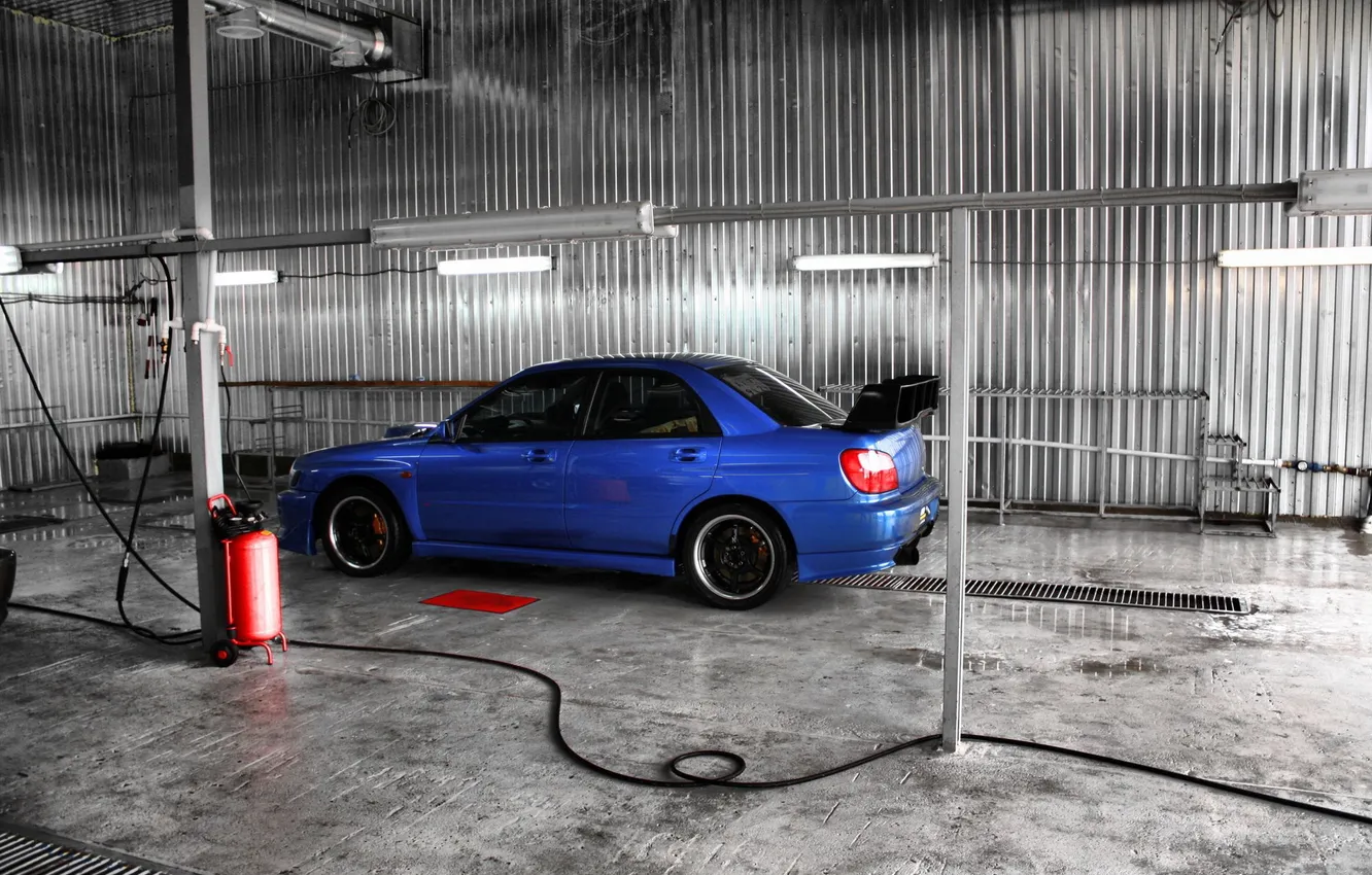 Photo wallpaper Subaru, Impreza, STI