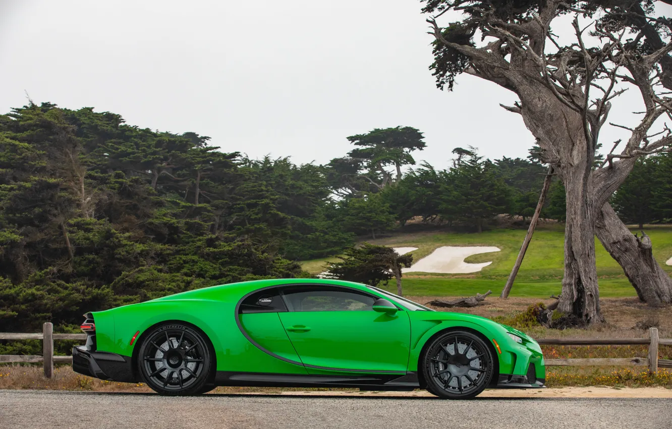 Photo wallpaper Bugatti, Front, Super, Sport, Chiron, 17 Mile Drive