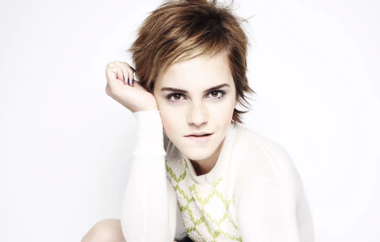 Photo wallpaper girl, pose, actress, celebrity, Emma Watson, emma watson