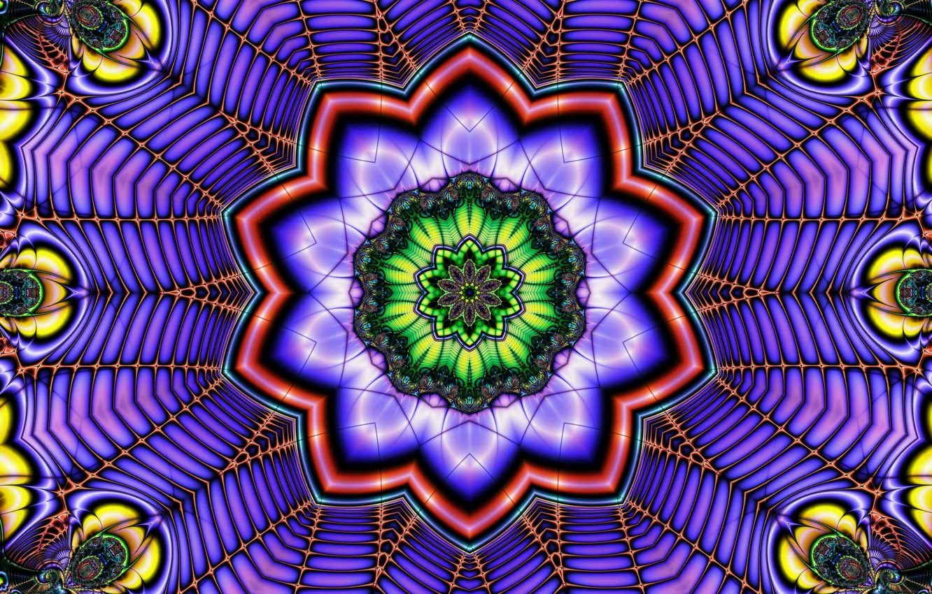 Photo wallpaper pattern, bright, bright colors