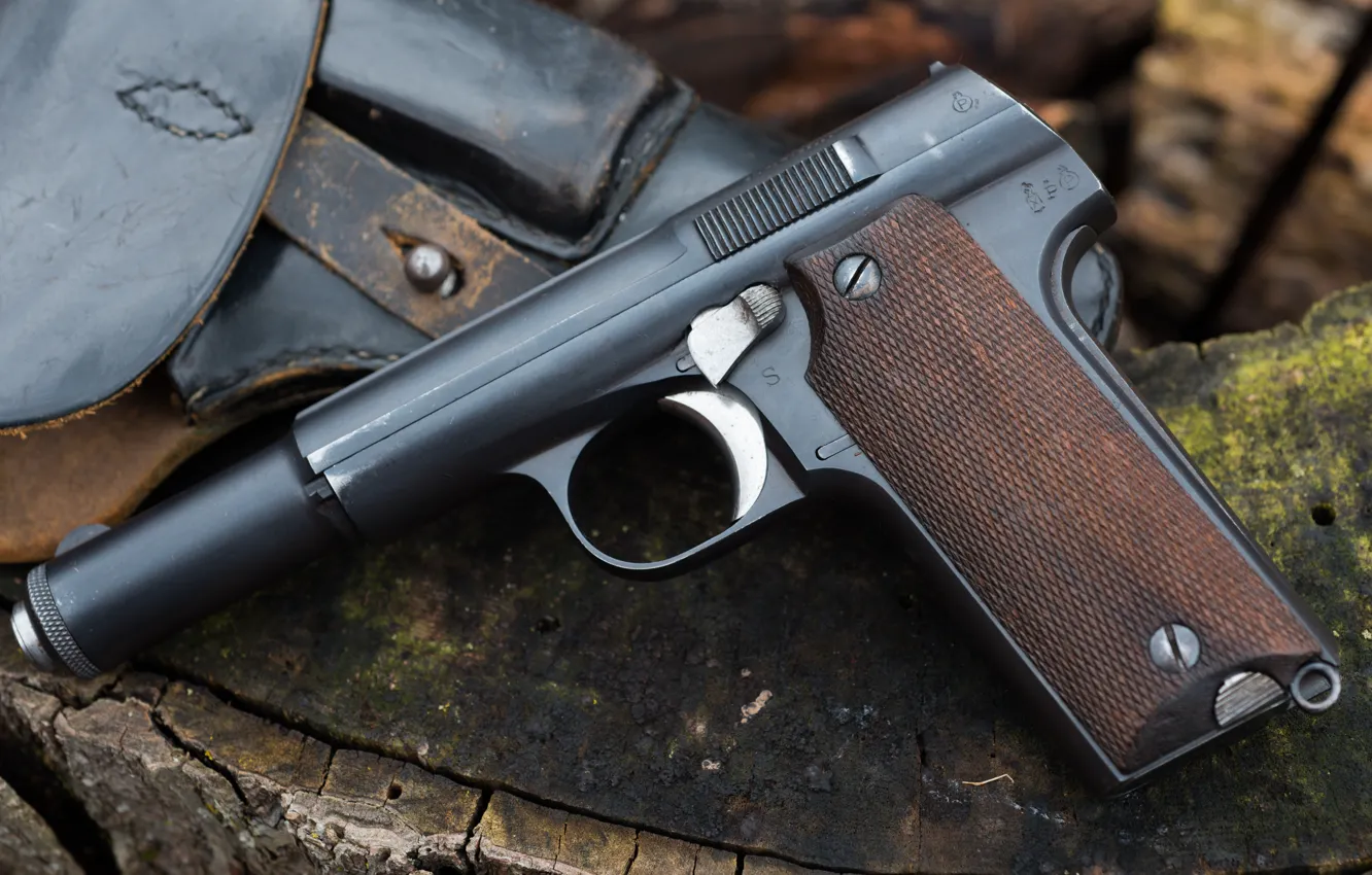 Photo wallpaper Spain, self-loading pistol, Astra 600