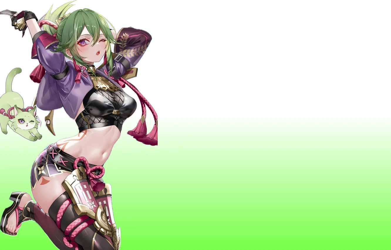 Photo wallpaper kawaii, girl, hot, sexy, anime, ninja, babe, cute