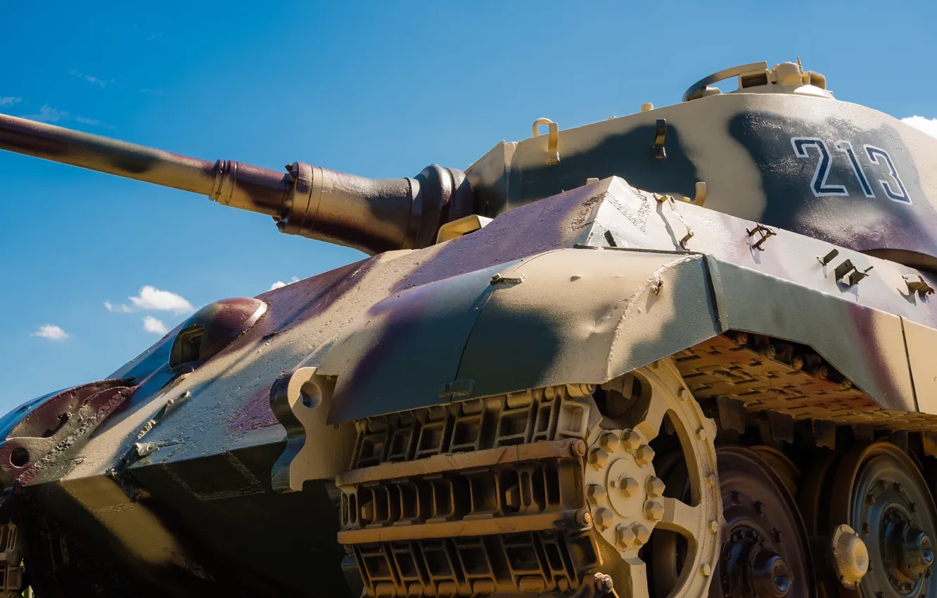 Photo wallpaper Panzerkampfwagen VI Ausf. B, Tiger II, Royal tiger, King Tiger, Heavy Tank