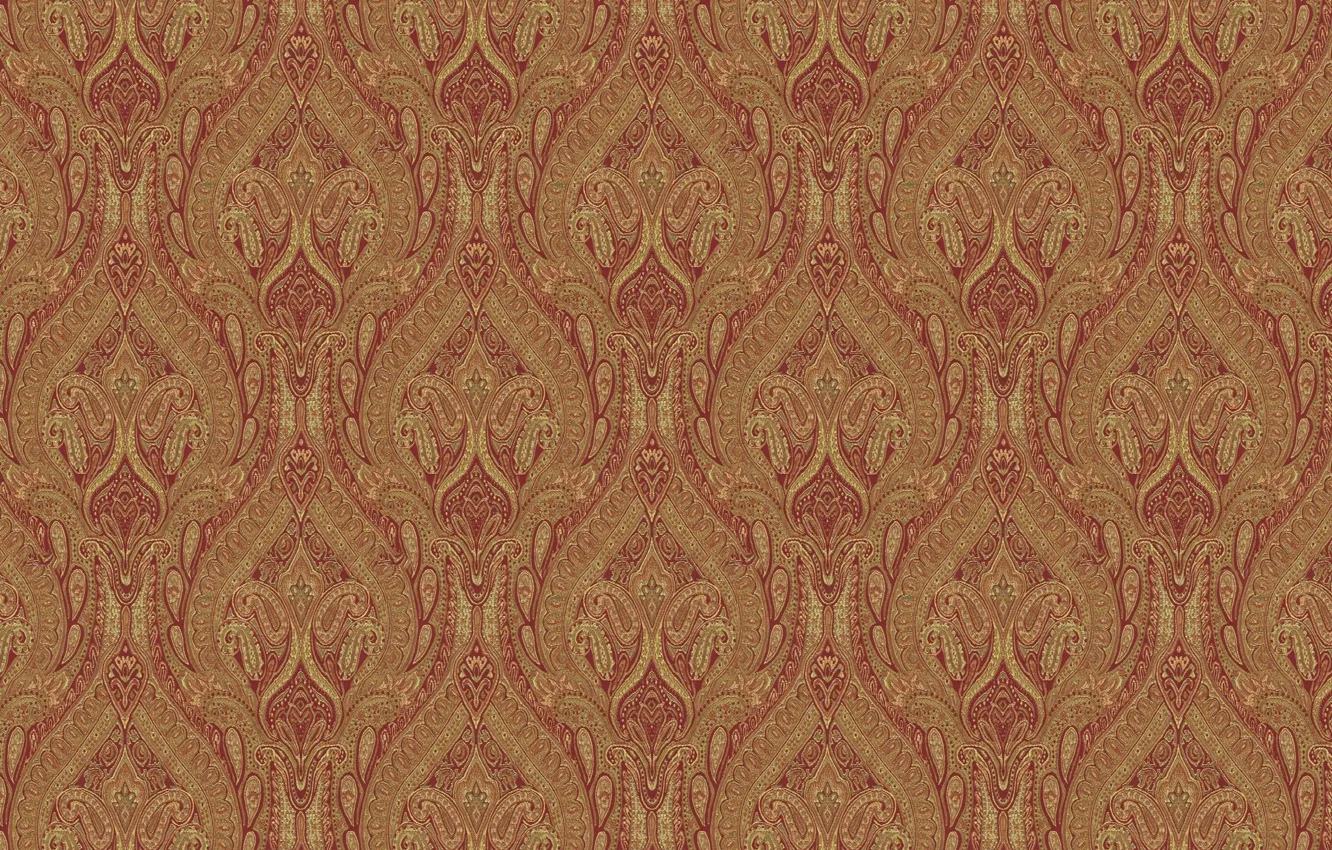 Photo wallpaper red, background, Wallpaper, texture, ornament, floral patterns