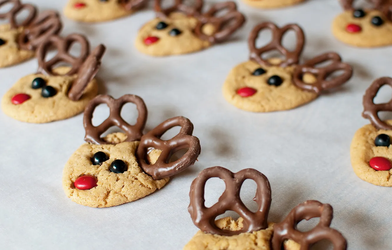 Photo wallpaper holiday, food, cookies