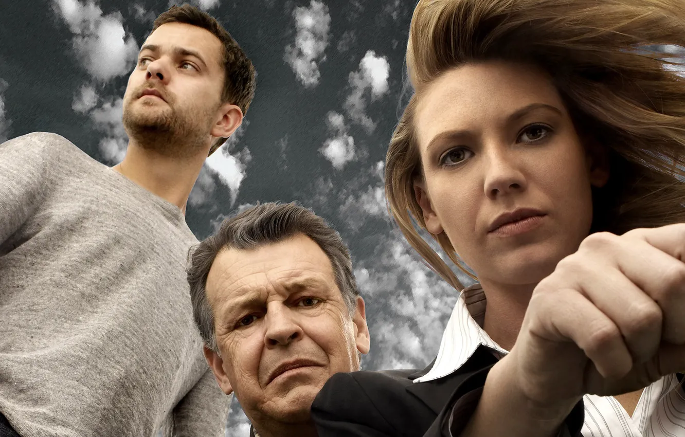 Photo wallpaper the film, the series, face, the view from the bottom, the main actors of the …