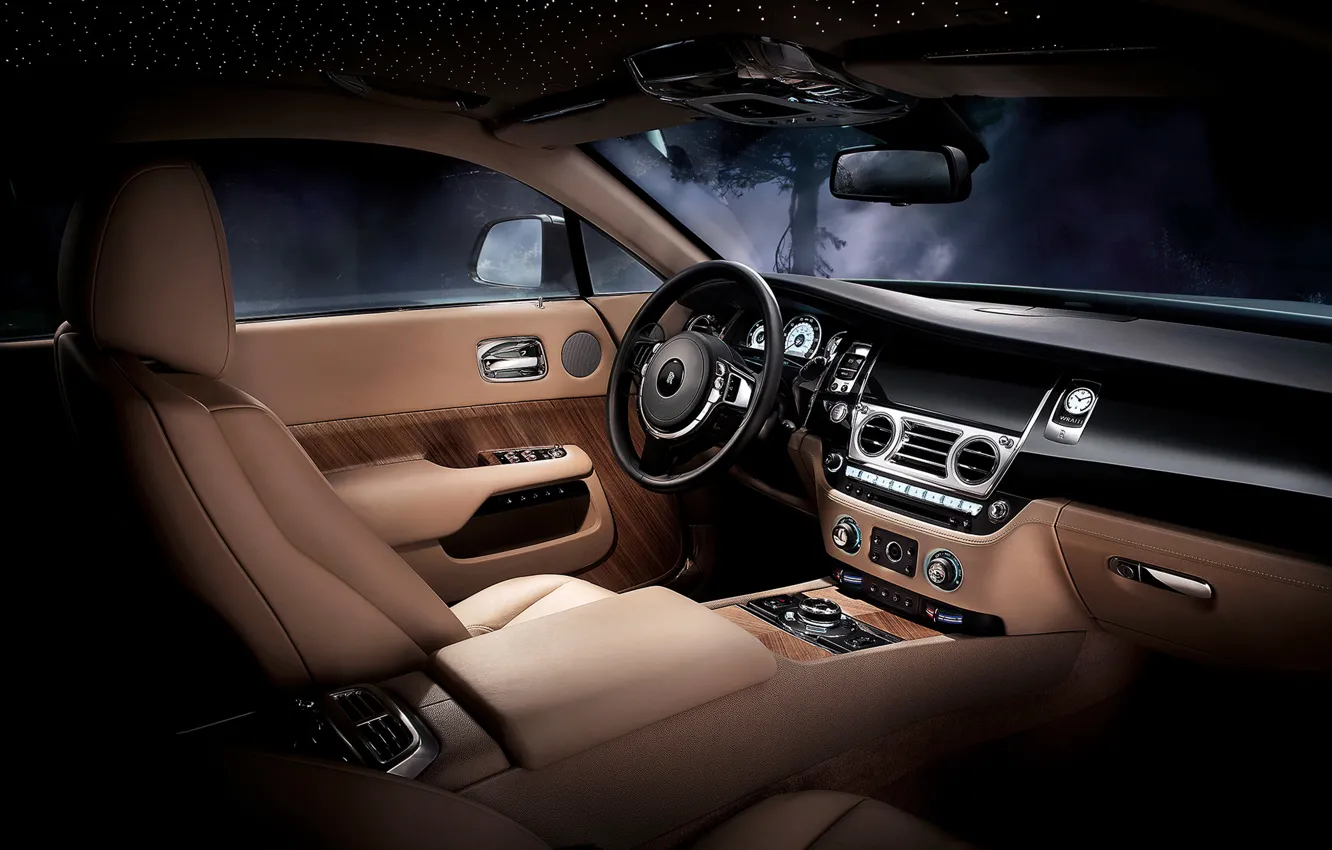 Photo wallpaper Rolls-Royce, class, brand, prestige