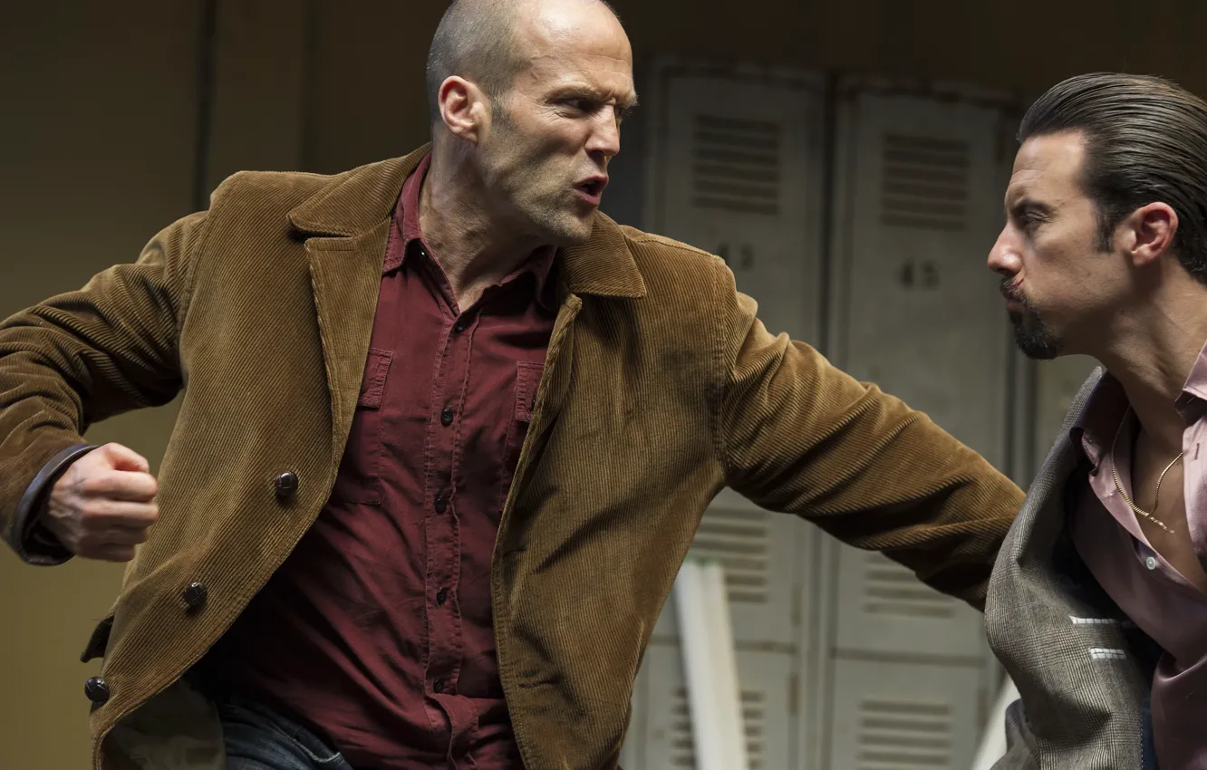 Photo wallpaper frame, fight, Jason Statham, Jason Statham, Wild Card, Crazy card