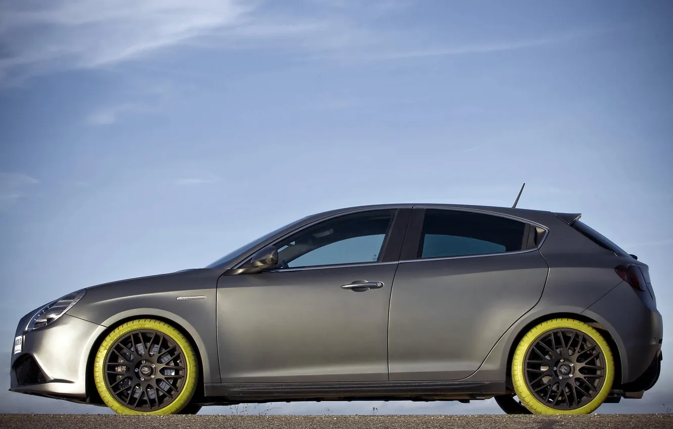 Photo wallpaper machine, Alfa Romeo, side view, Juliet, Marangoni, iMove, G430