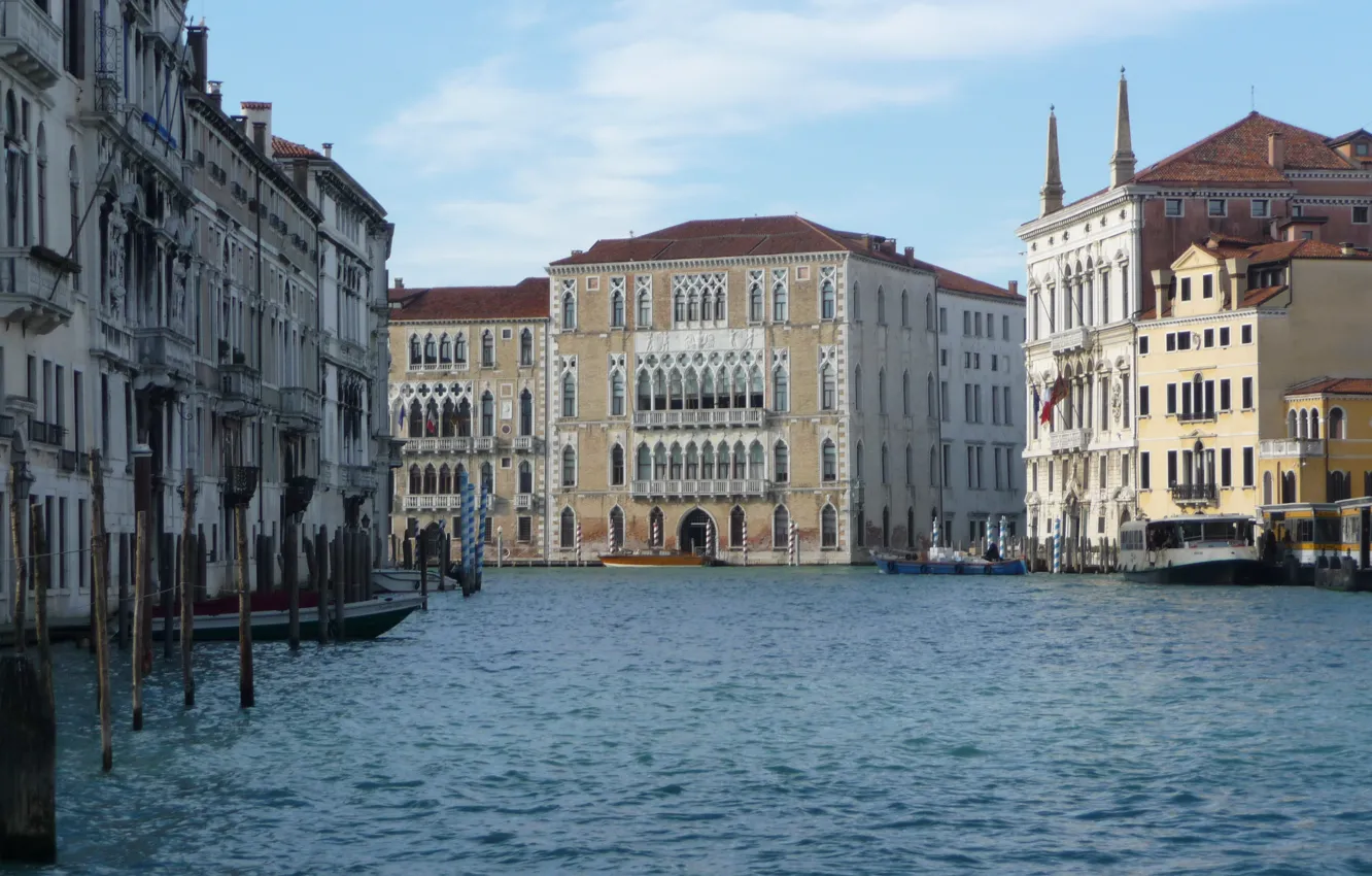 Photo wallpaper Italy, Venice, Italy, Venice, Italia, Venice, Grand Canal, The Grand Canal