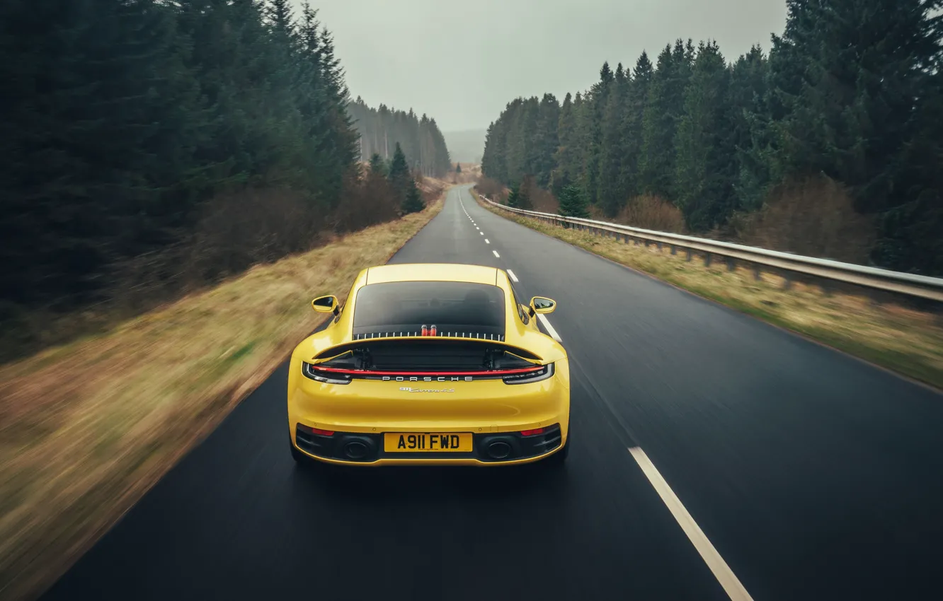 Photo wallpaper 911, Porsche, Carrera 4S, 2019