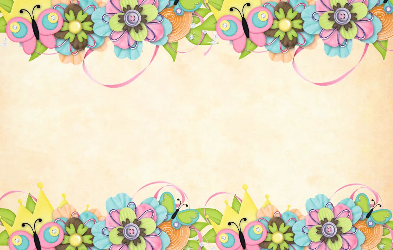 Photo wallpaper flowers, background, texture