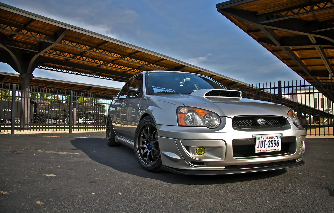 Photo wallpaper Subaru, Impreza, WRX, Turbo