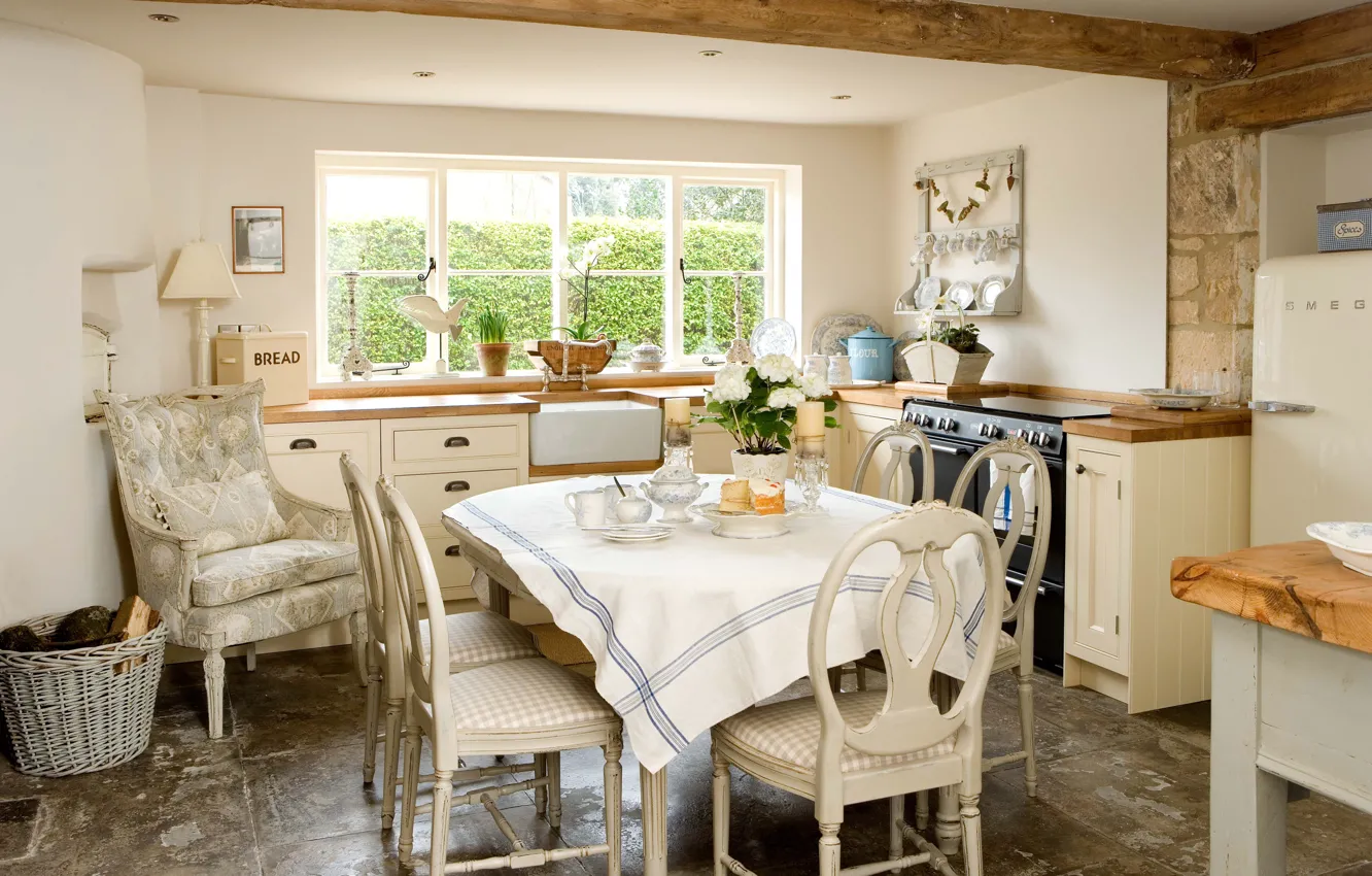 Photo wallpaper design, style, room, interior, kitchen