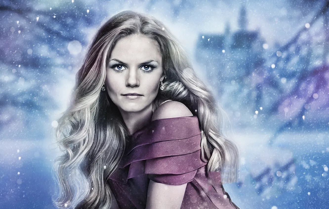 Photo wallpaper look, pose, Jennifer Morrison, the series, Jennifer Morrison, hair, Once upon a time, Once Upon …