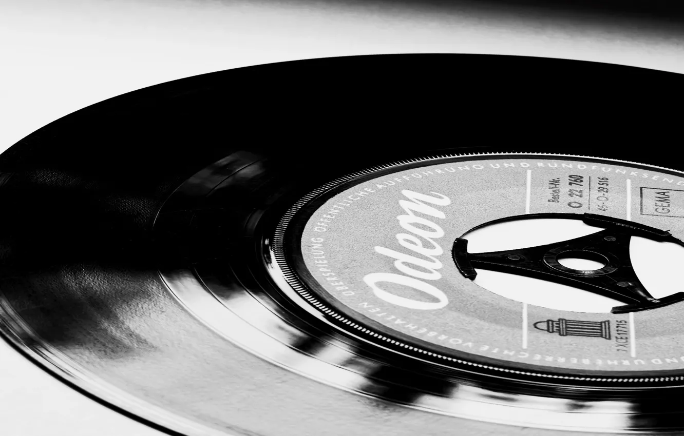 Photo wallpaper music, vinyl, record