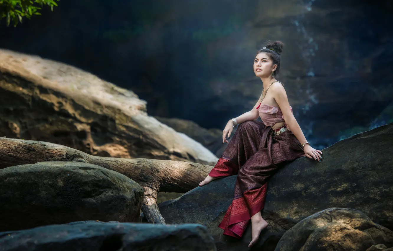 Photo wallpaper China, wallpaper, girl, sexy, woman, model, asian, cute