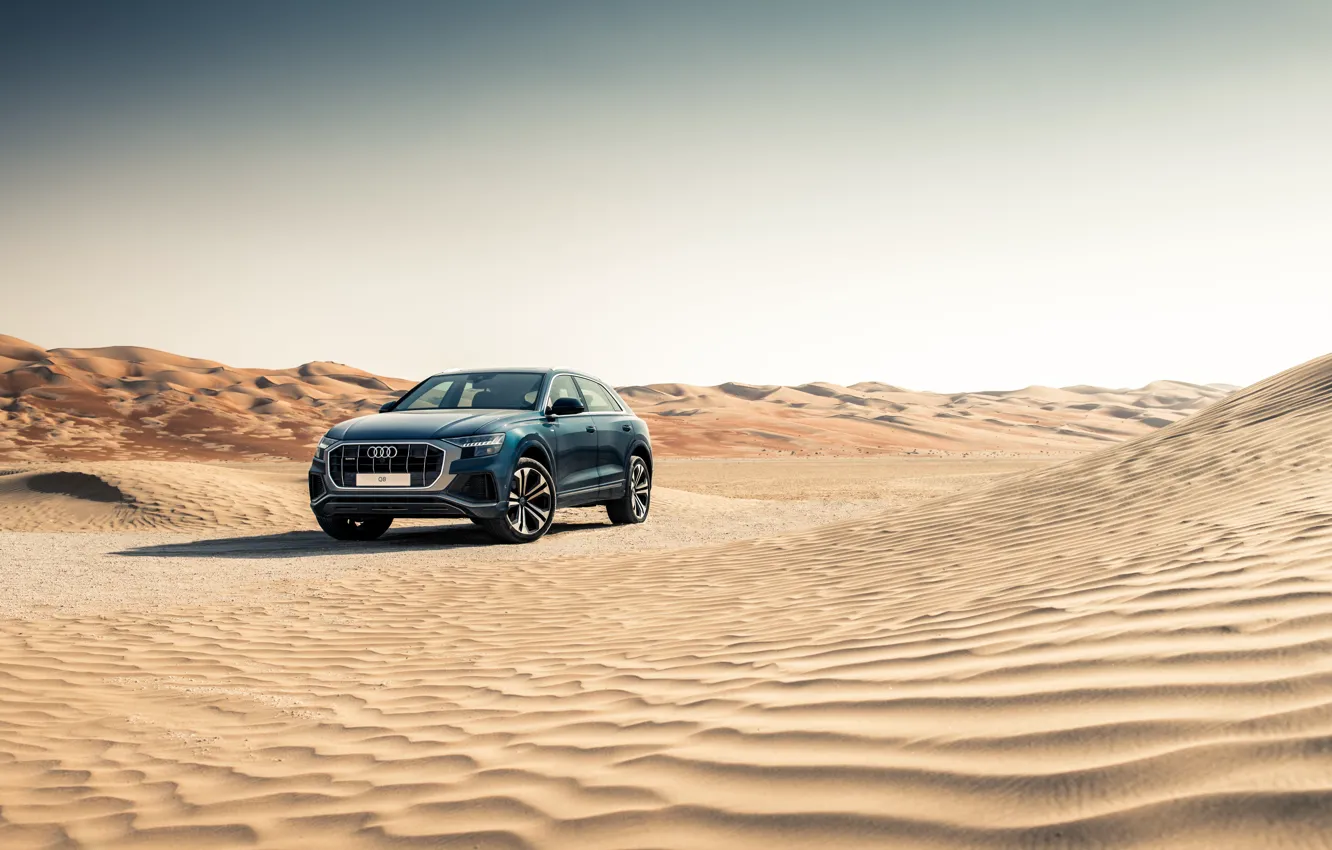 Photo wallpaper Audi, Q8, Audi Q8 55 TFSI quattro S line