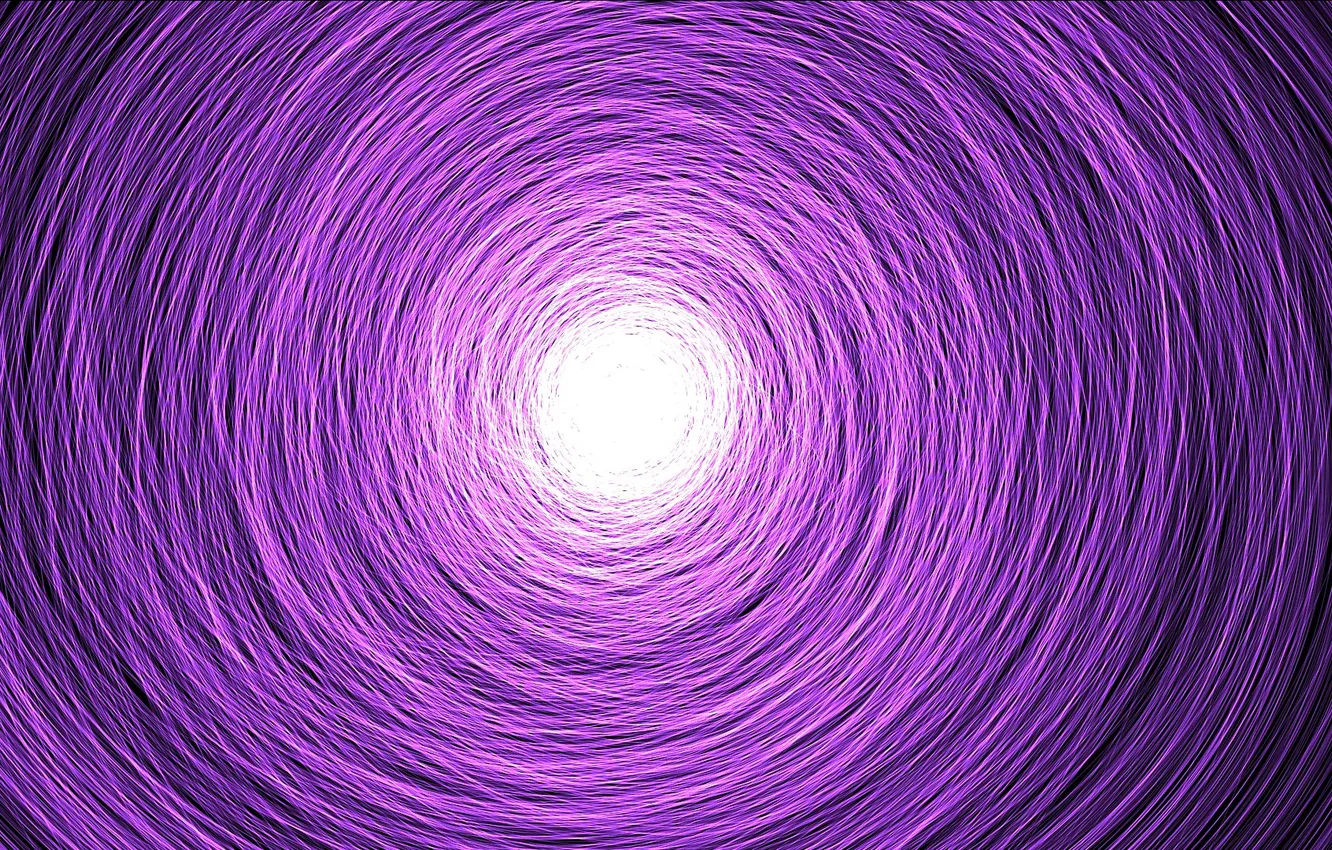 Photo wallpaper rays, light, color, ring, the tunnel