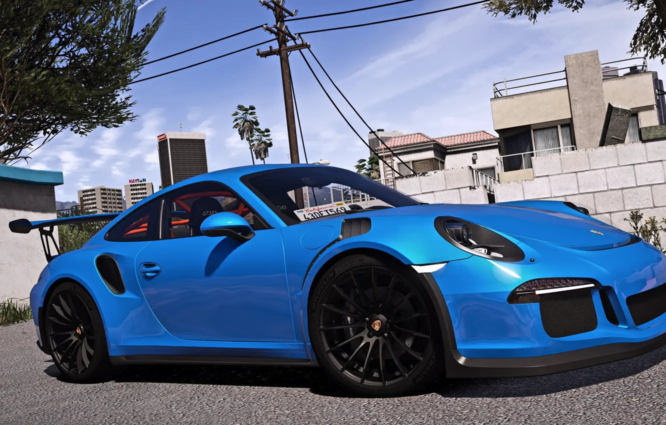 Photo wallpaper Porsche 911, gta, Grand Theft Auto V