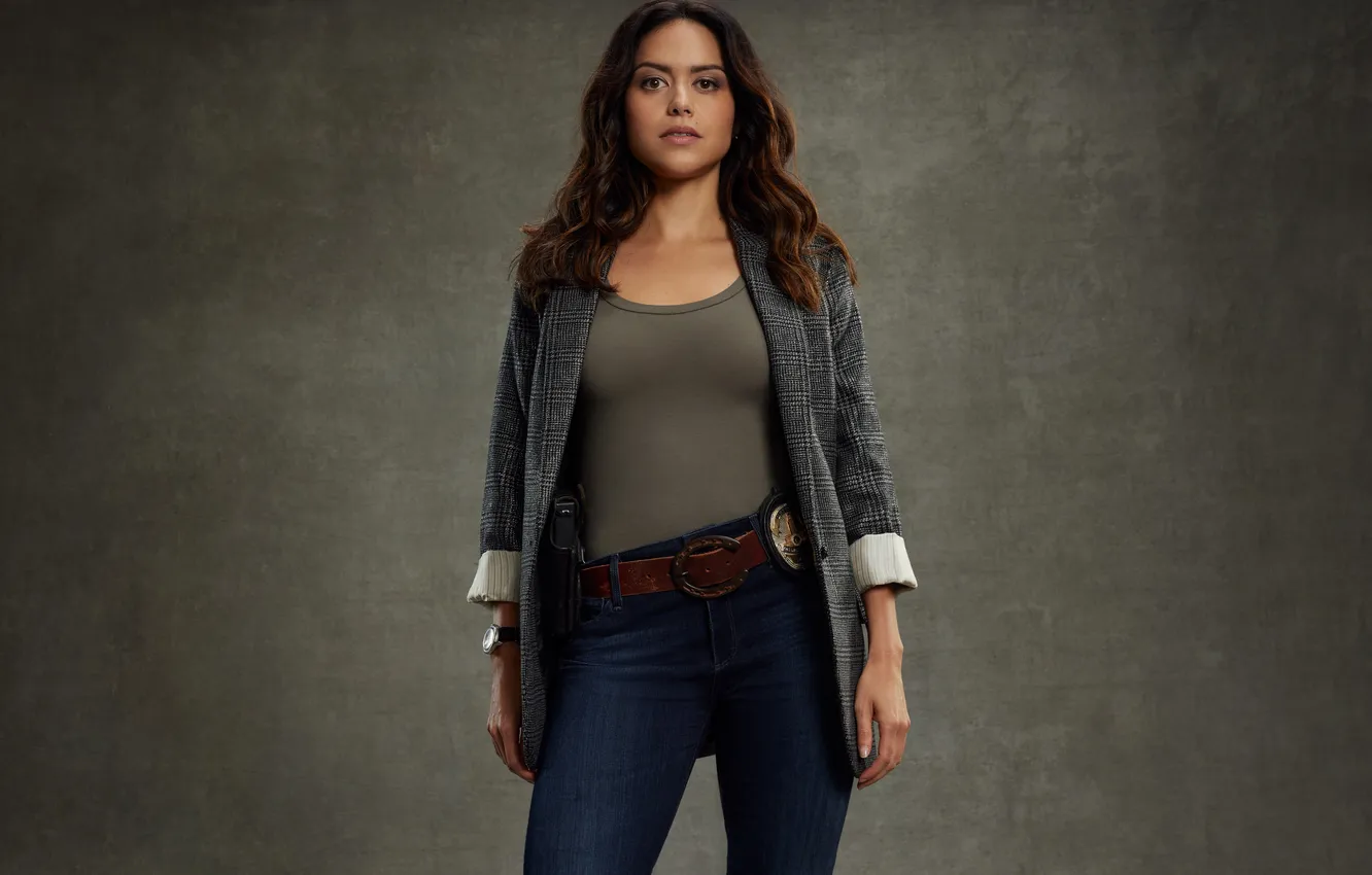 Photo wallpaper look, pose, figure, the series, US police, Rookie, The Rookie, Alissa Diaz
