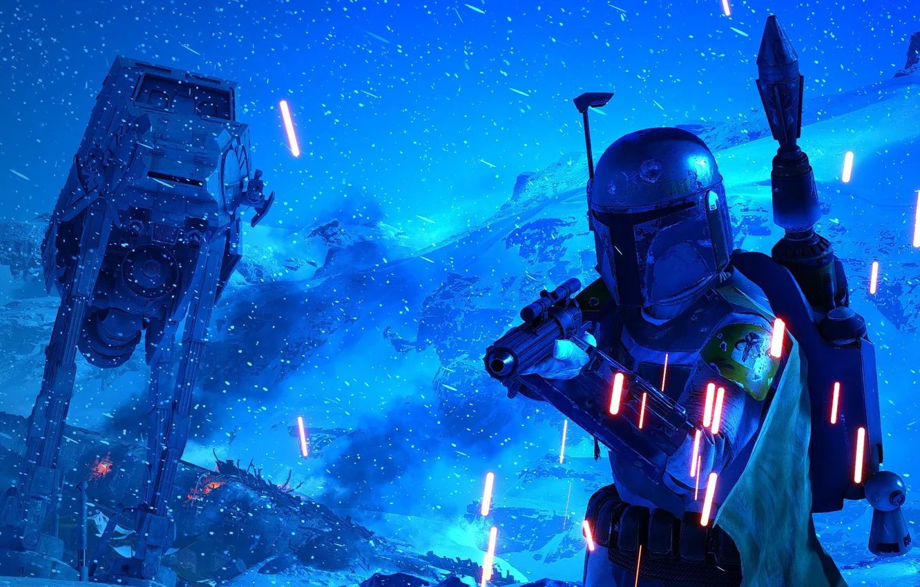 Photo wallpaper shooter, EA DICE, star wars battlefront
