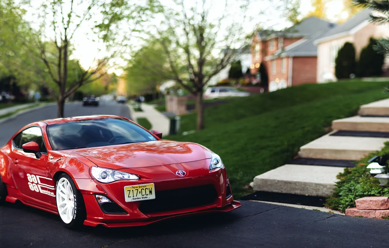 Photo wallpaper machine, Toyota, GT86