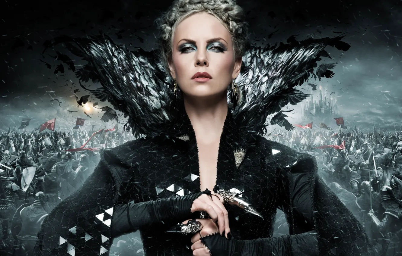 Photo wallpaper Charlize Theron, Charlize Theron, Queen, Snow White and the Huntsman, Snow white and the huntsman, …