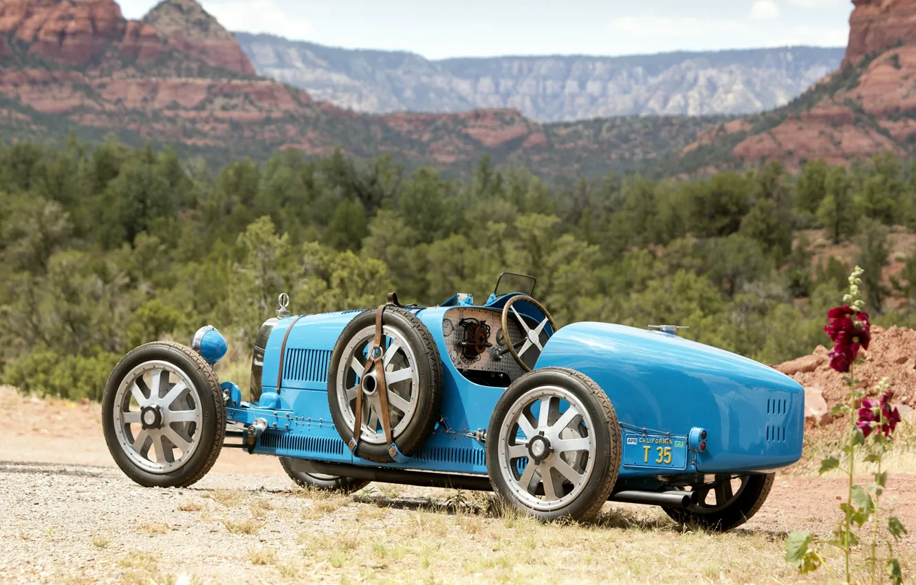 Photo wallpaper Bugatti, Classic, Classic car, 1924, Type 35, Bugatti Type 35 Prototype
