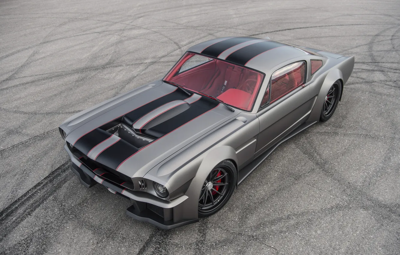 Photo wallpaper Ford Mustang, Tuning, Custom, Vehicle, Vicious By Timeless