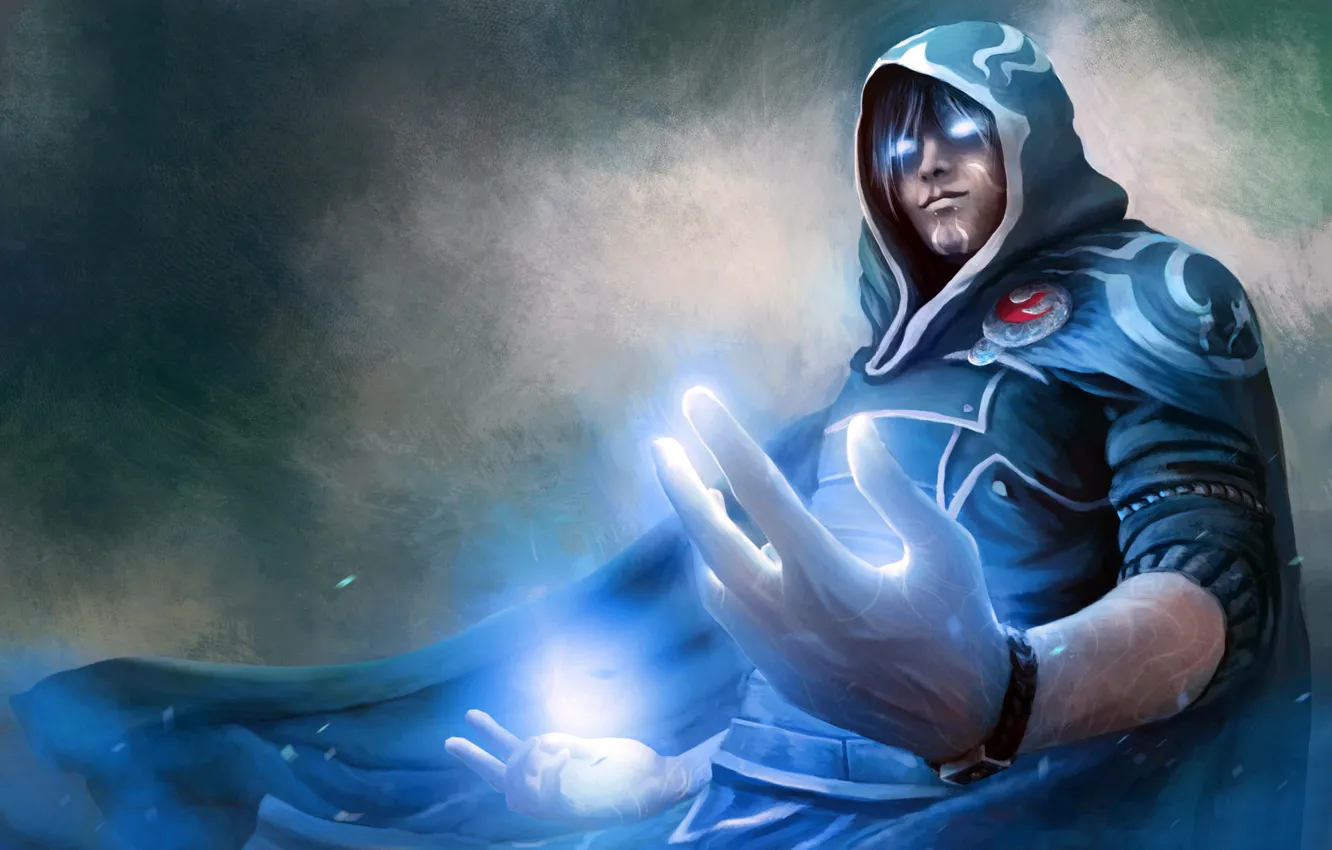 Photo wallpaper Magic The Gathering, MTG, Planeswalker, Jace Beleren, the work of Stefan Celic