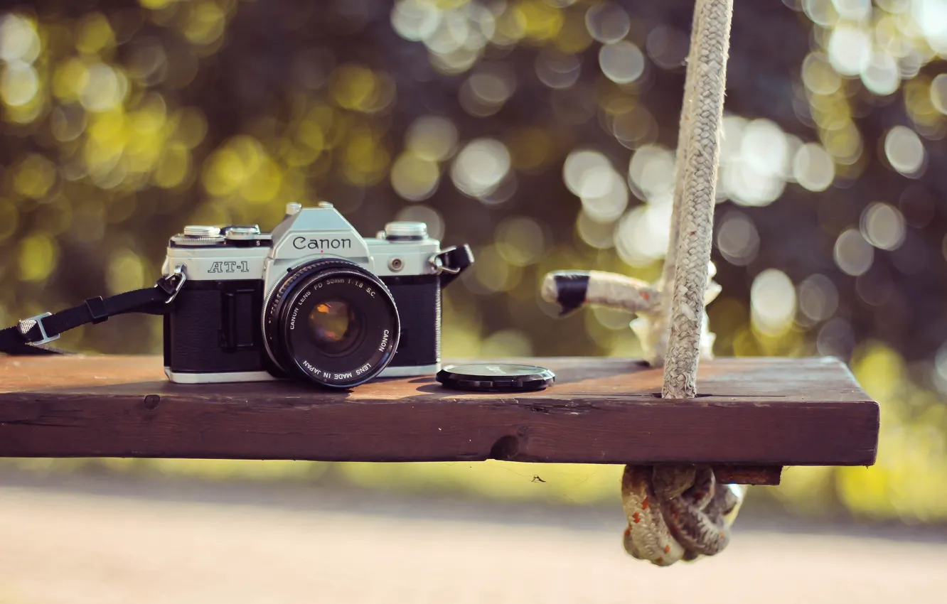 Photo wallpaper camera, the camera, lens, canon, swing