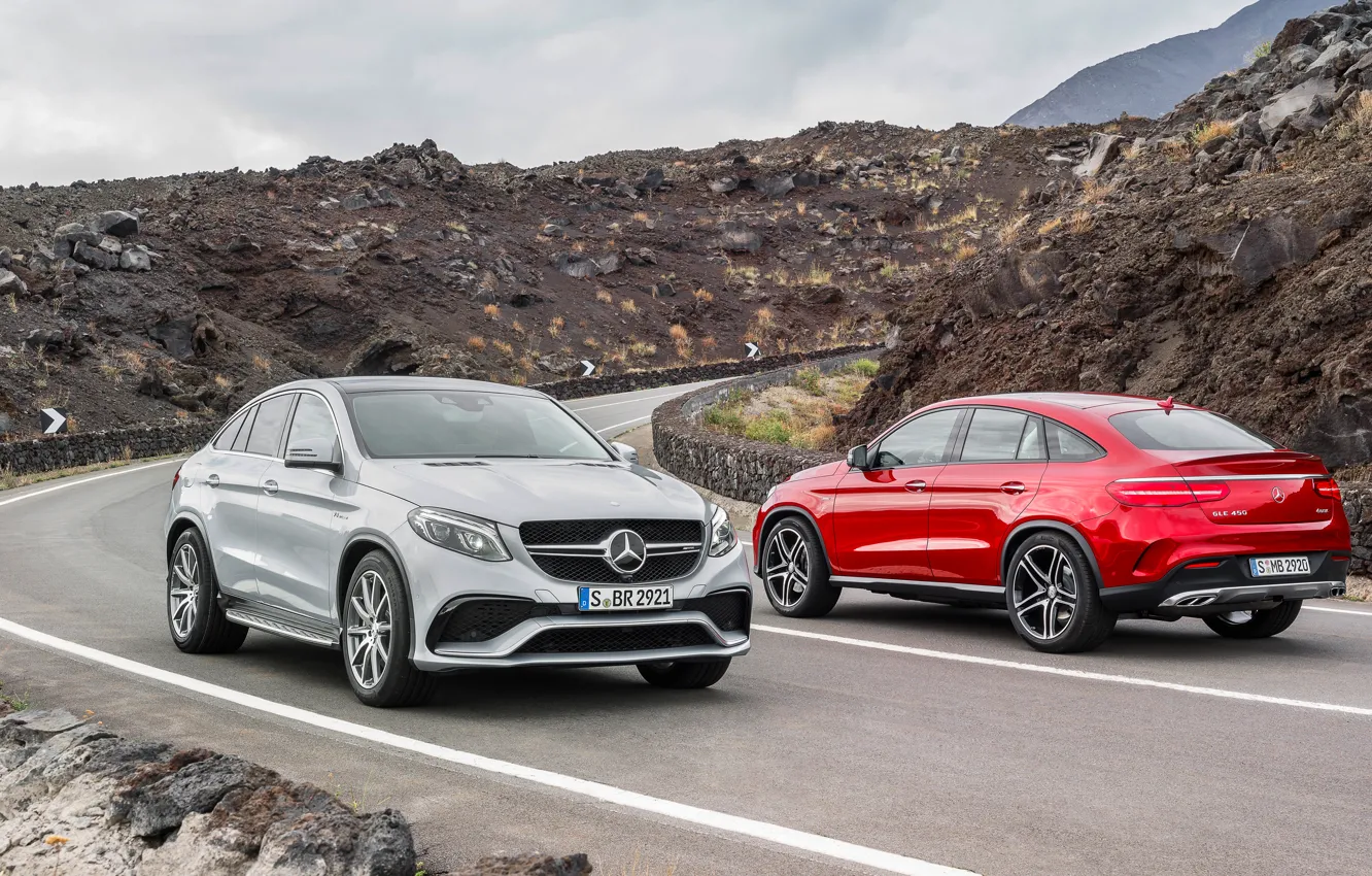 Photo wallpaper 2015, GLE, 63S, 4MATIC, AMG, Mercedes
