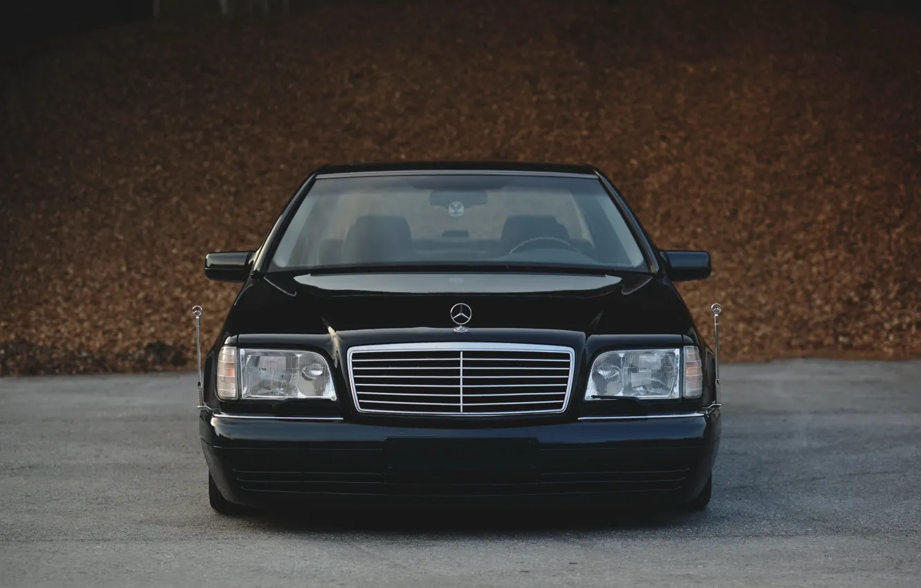 Photo wallpaper s-class, long, s500, w140, Mercedec - Benz