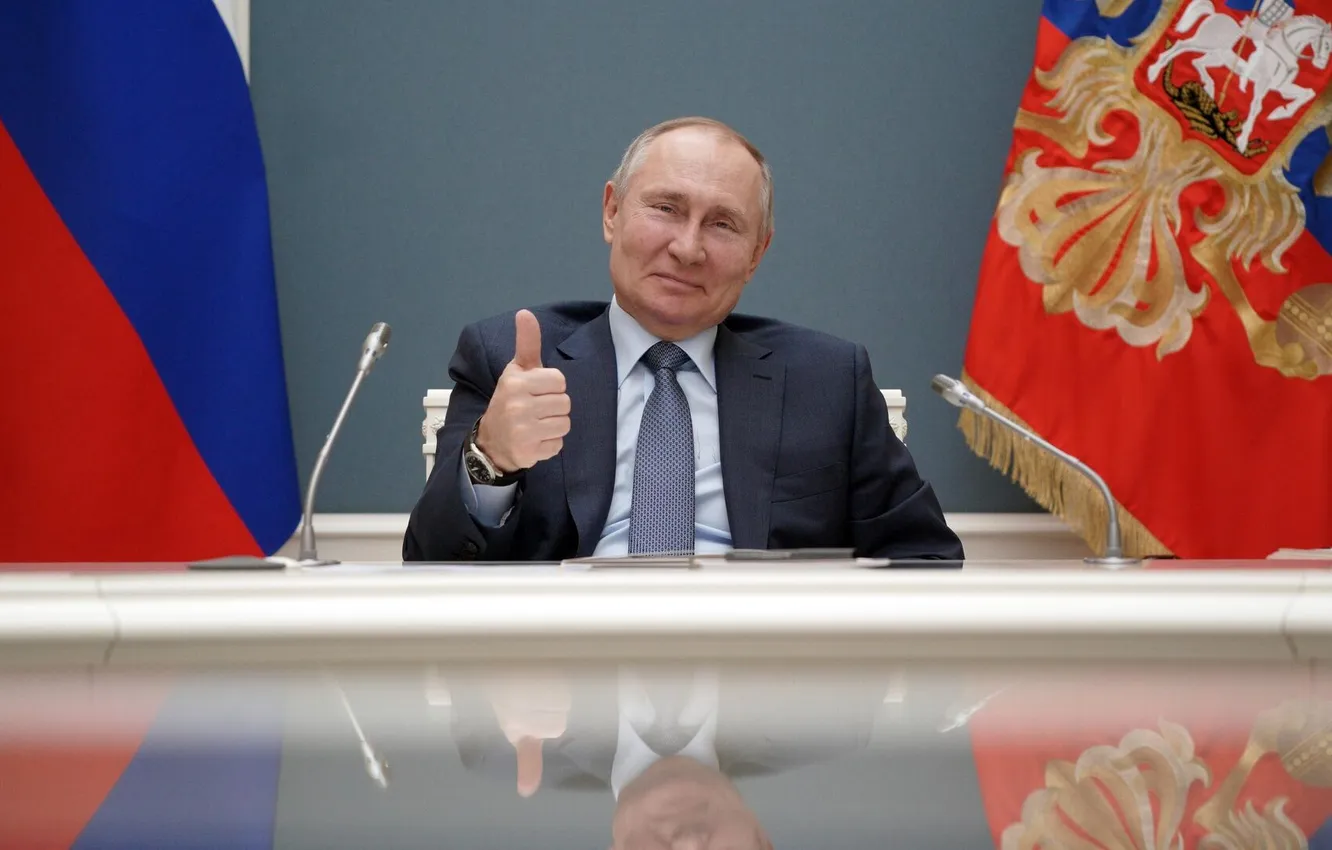 Photo wallpaper Putin, Russia, President, Putin Vladimir Vladimirovich