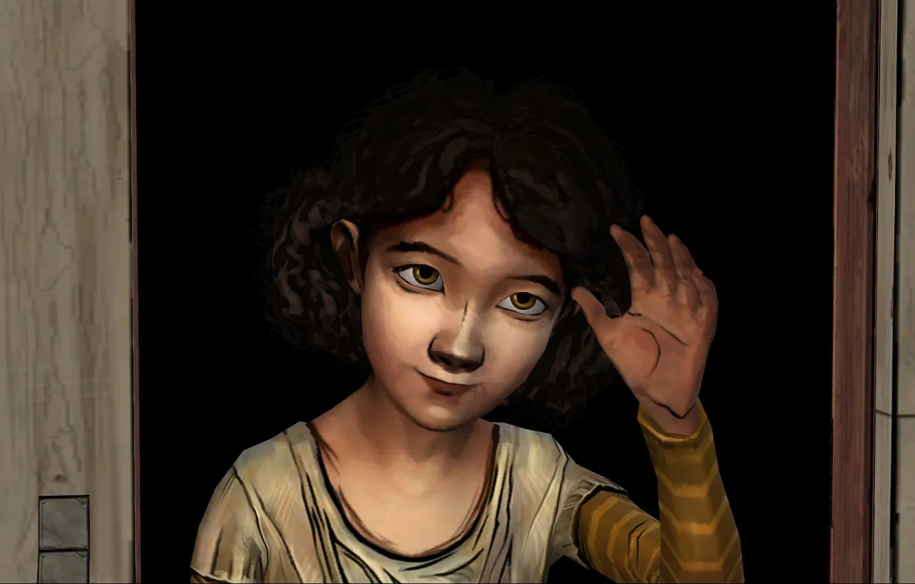 Photo wallpaper game, Clementine, TheWalkingDead