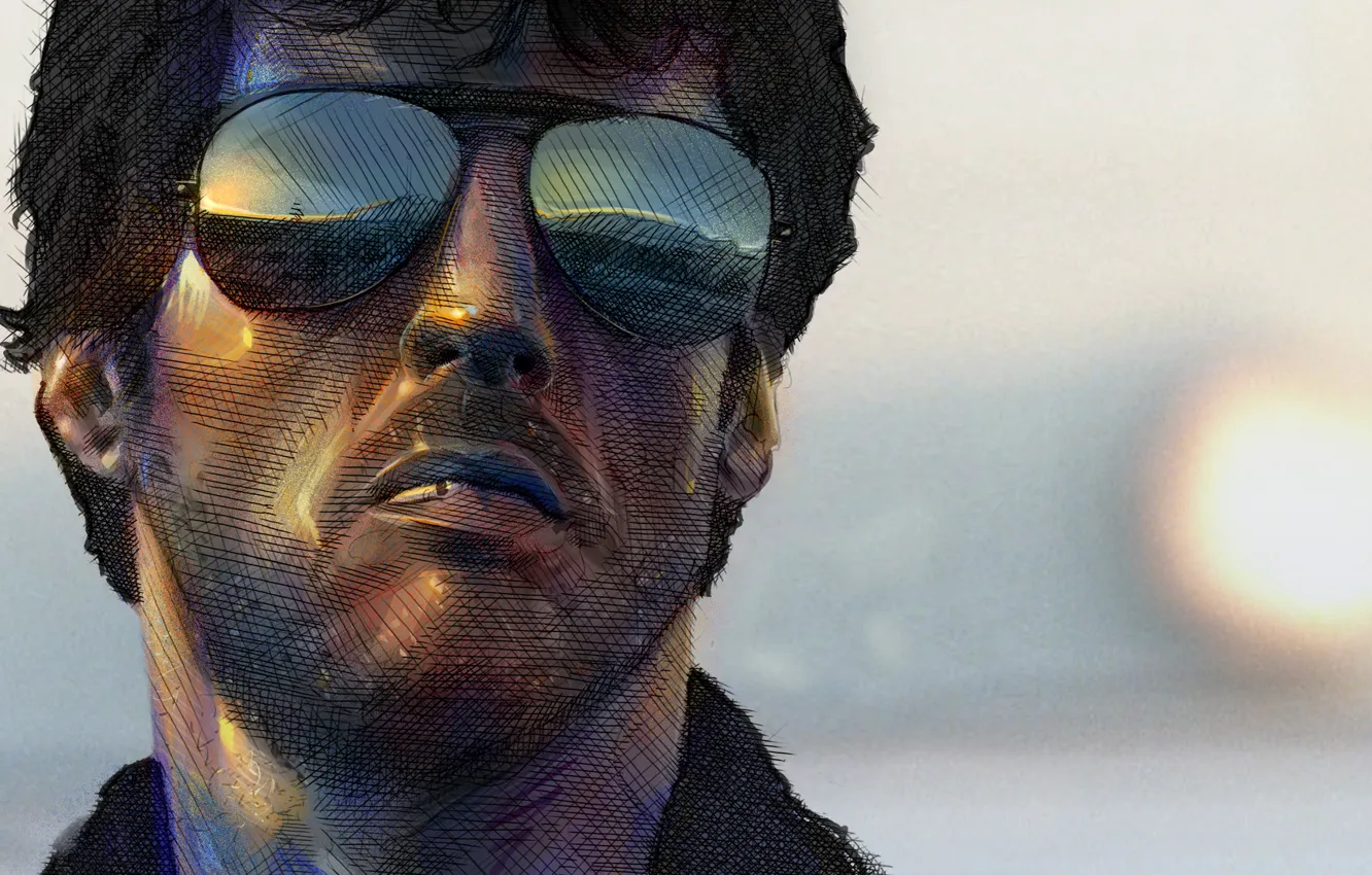 Photo wallpaper art, Cobra, Sylvester Stallone