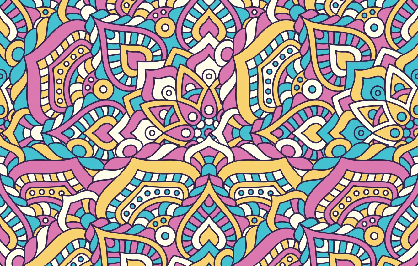 Photo wallpaper pattern, texture, ornament, background, pattern, ornament, floral, seamless