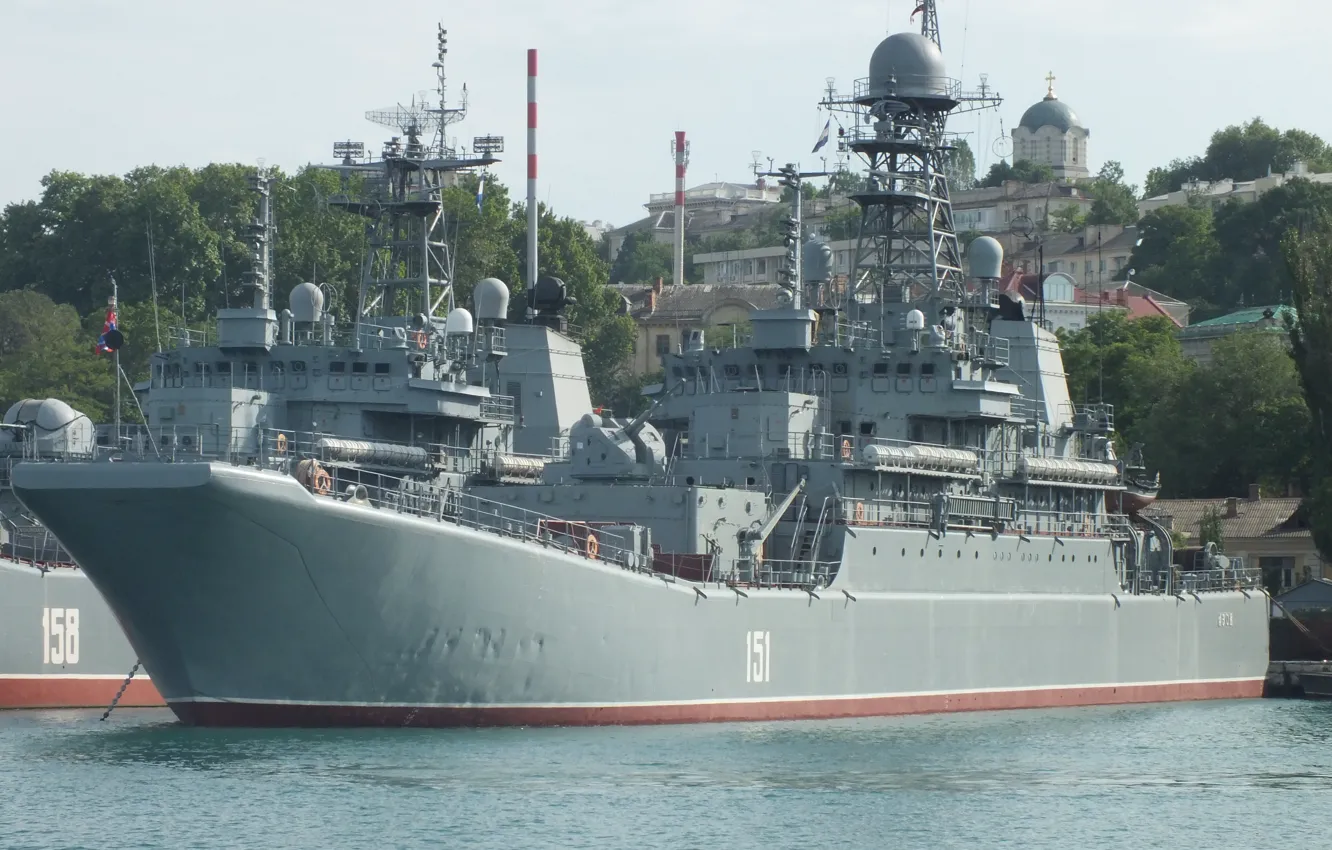 Wallpaper ship, large, landing, Azov for mobile and desktop, section ...