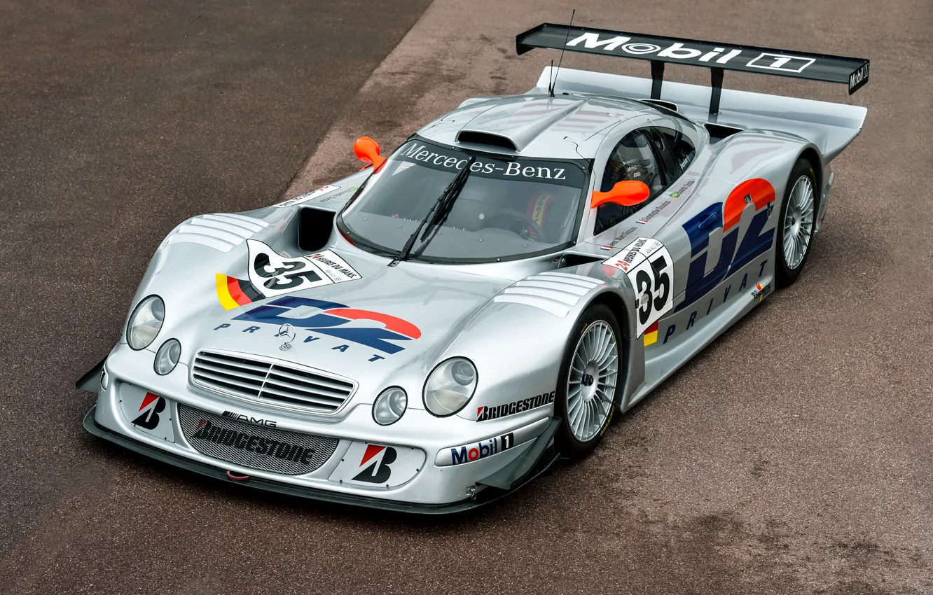 Photo wallpaper Mercedes-Benz, GTR, Mercedes, AMG, Racing, AMG, 1997, CLK-Class