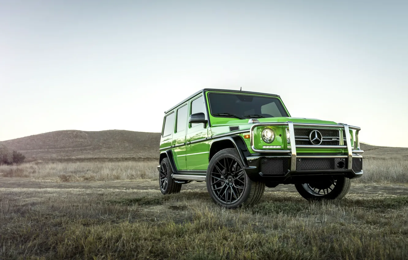 Photo wallpaper Mercedes, AMG, G63, W463