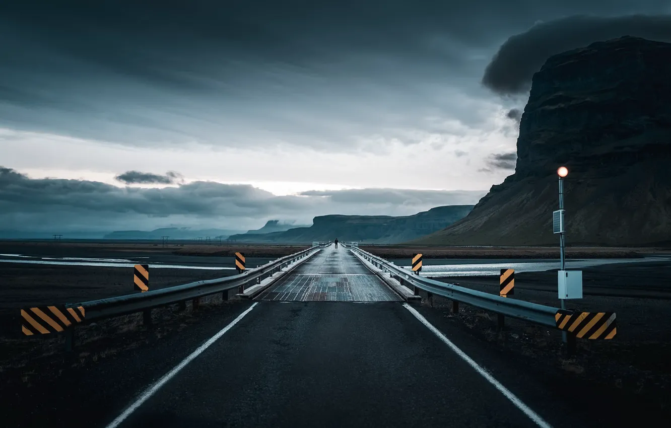 Photo wallpaper east, Iceland, Hofshreppur