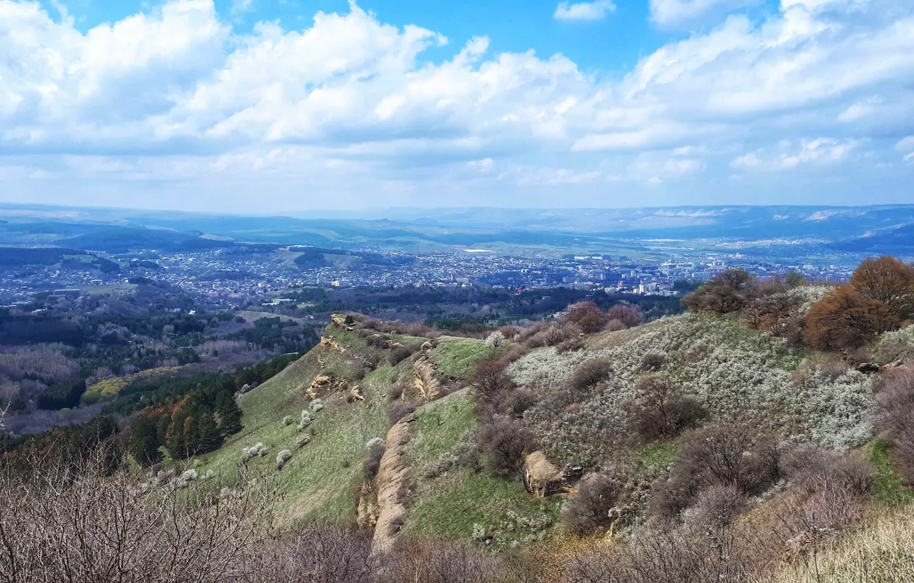 Photo wallpaper mountains, nature, The Caucasus, nature, freedom